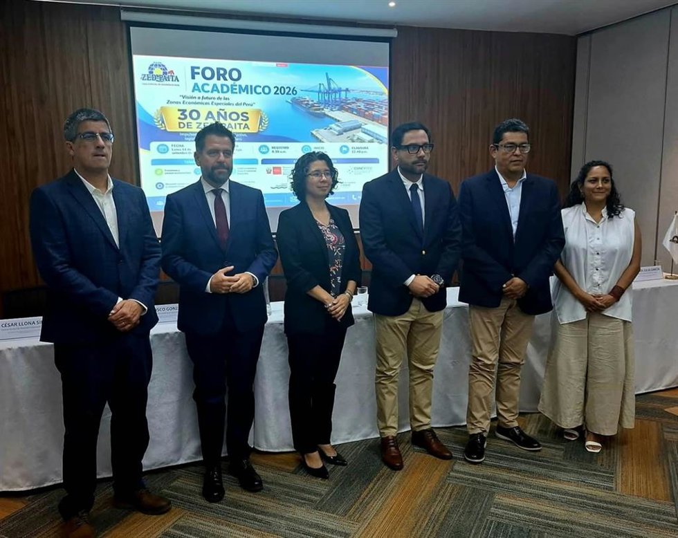 El delegado de la Zona Franca, Fran González, en Perú.