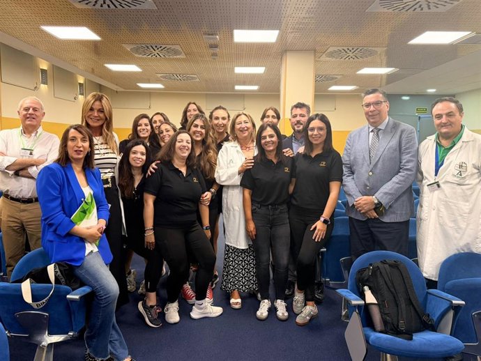 Presentación del programa de ejercicio terapéutico con pacientes oncológicos.