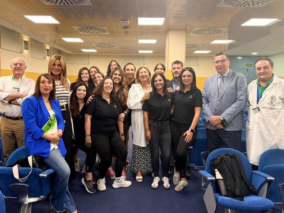 Presentación del programa de ejercicio terapéutico con pacientes oncológicos.