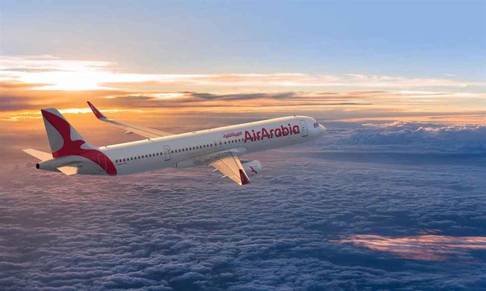 Avión de Air Arabia.