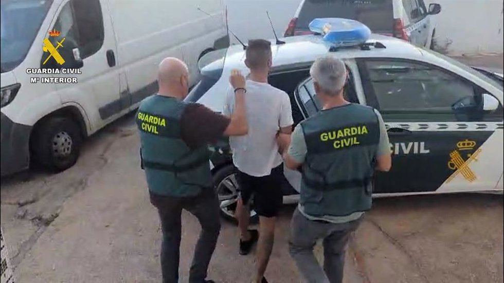 Imagen de la detención.