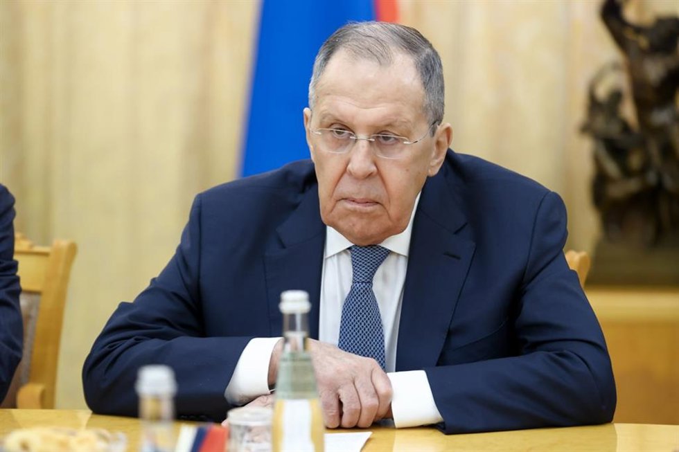 Archivo - El ministro de Asuntos Exteriores ruso, Sergei Lavrov