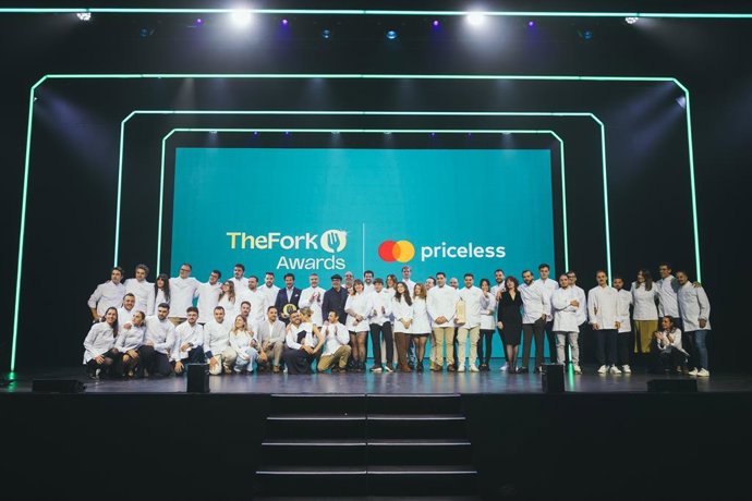 Archivo - Nominados y premiados en los premios TheFork