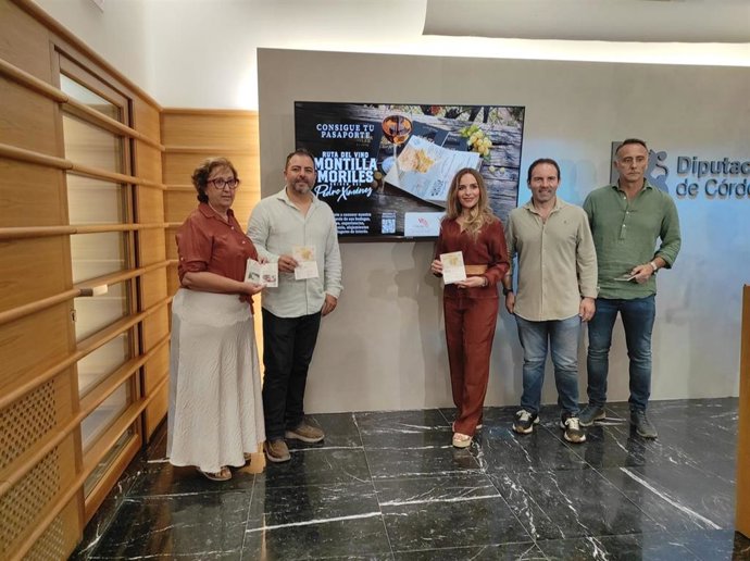 Diputación de Córdoba impulsa el Pasaporte Turístico de la Ruta del Vino Montilla-Moriles para dinamizar el enoturismo Presentación del Pasaporte Turístico de la Ruta del Vino Montilla-Moriles.