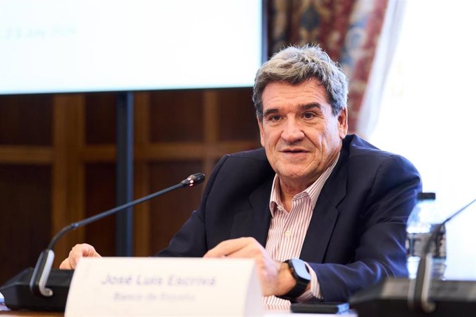 Archivo - El gobernador del Banco de España, José Luis Escrivá.