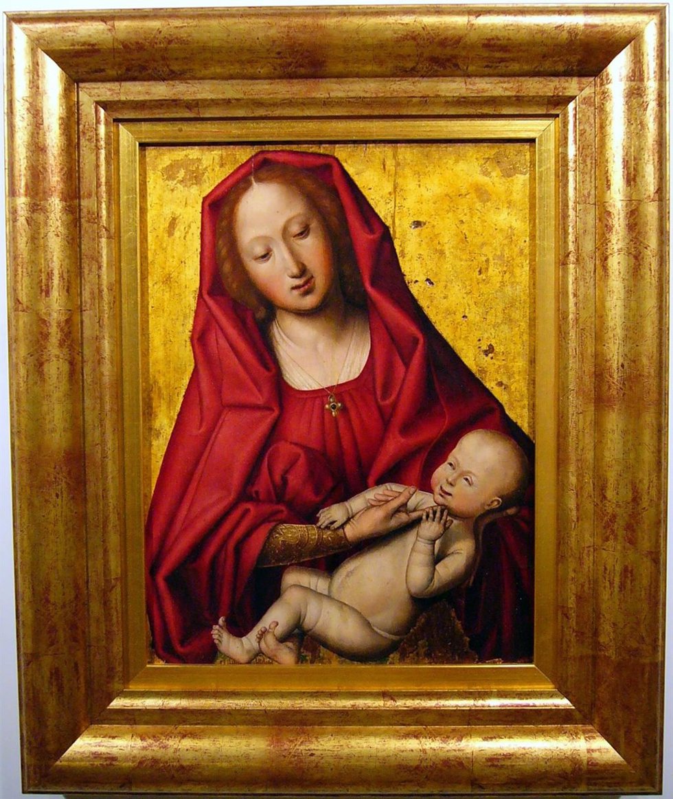 El Museo de Segovia elige para septiembre una 'Virgen con el Niño', óleo de influencia flamenca, como Pieza del Mes