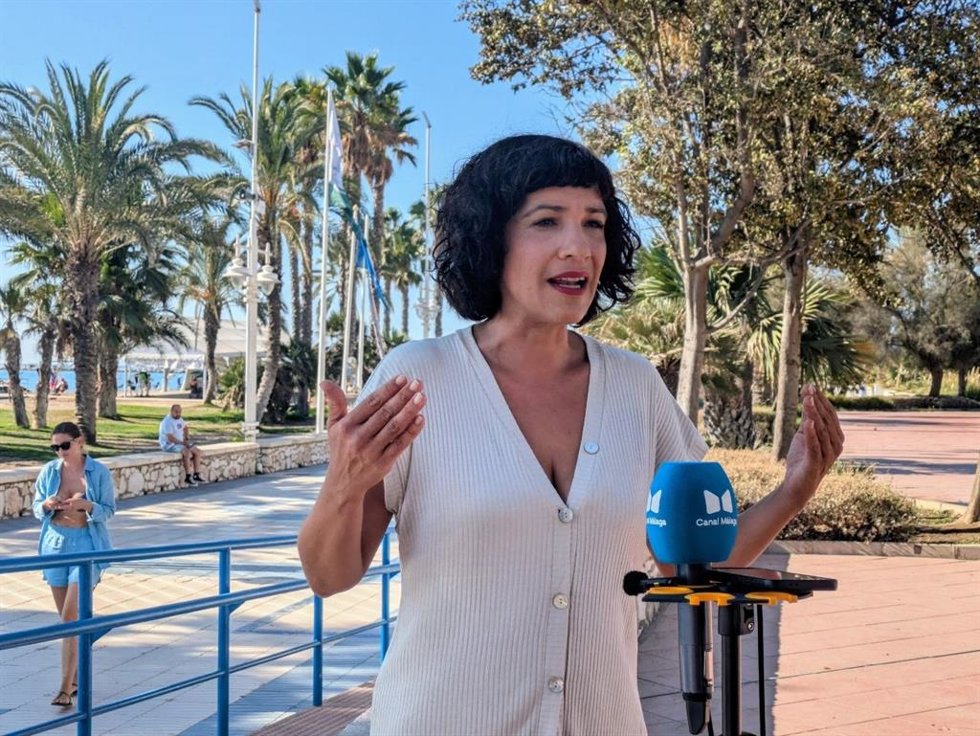 Toni Morillas en la playa de la Misericordia, Málaga