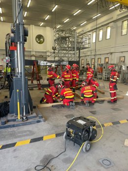 Imagen de la investigación de la UME y la UA para aumentar la seguridad en sus trabajos