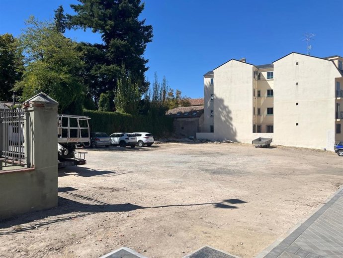 Solar del paseo Santa Isabel donde se construirán 30 viviendas públicas.