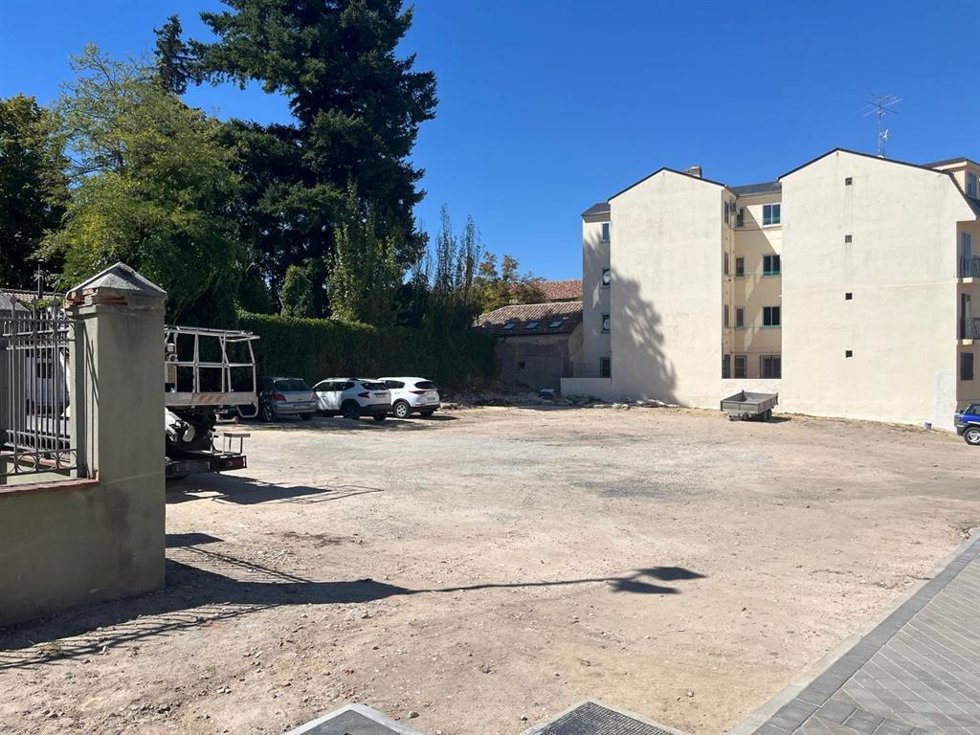 Solar del paseo Santa Isabel donde se construirán 30 viviendas públicas.