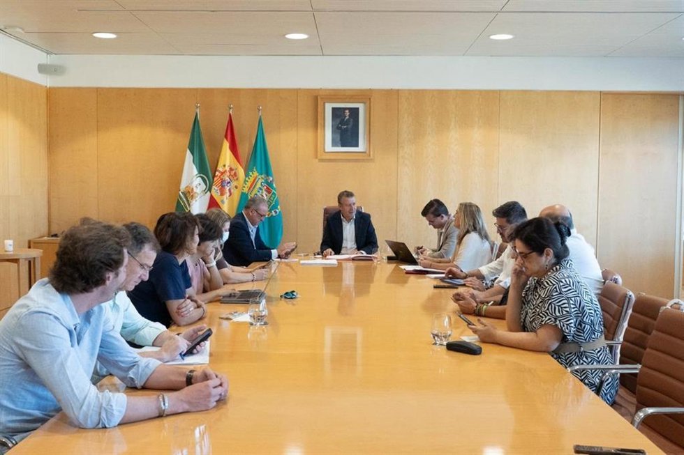 El presidente de la Diputación preside el Consejo de Administración de Inpro