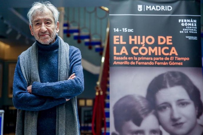 Archivo - José Sacristán, en una imagen de archivo de la presentación de la obra ‘El hijo de la cómica', que llegará al Festival de Teatro de Logroño.