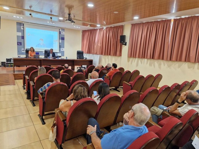 Un momento de la jornada informativa sobre ciberseguridad en las entidades locales.