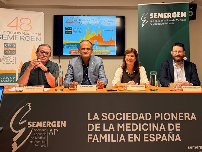 Imagen de la presentación del Congreso Nacional de SEMERGEN.