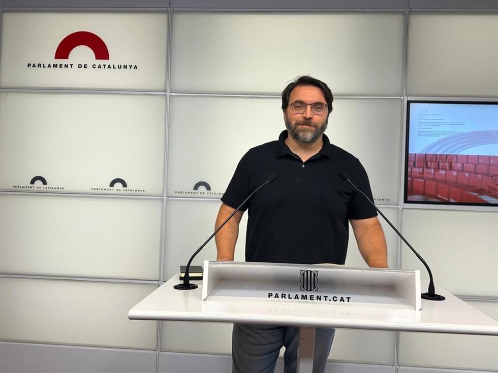 El líder de PSC-Units en el Parlament, Ferran Pedret