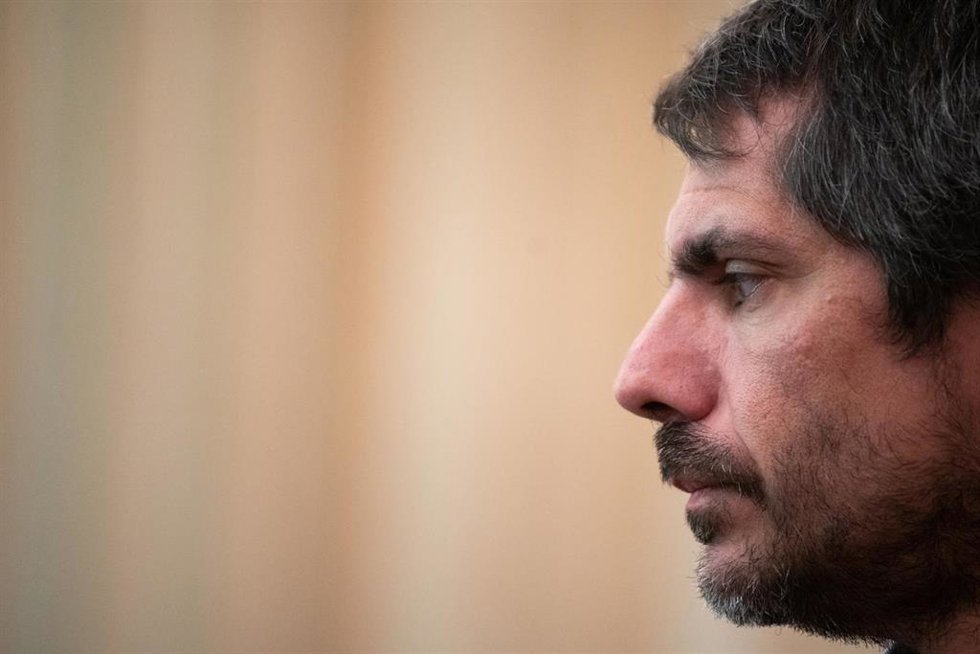 El ministro de Cultura, Ernest Urtasun, atiende a los medios de comunicación en la Fundación Ortega-Marañón, a 15 de septiembre de 2026, en Madrid (España).