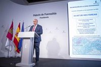 Castilla-La Mancha moviliza 22,5 millones para la reconstrucción de la zona afectada por el incendio de La Mierla