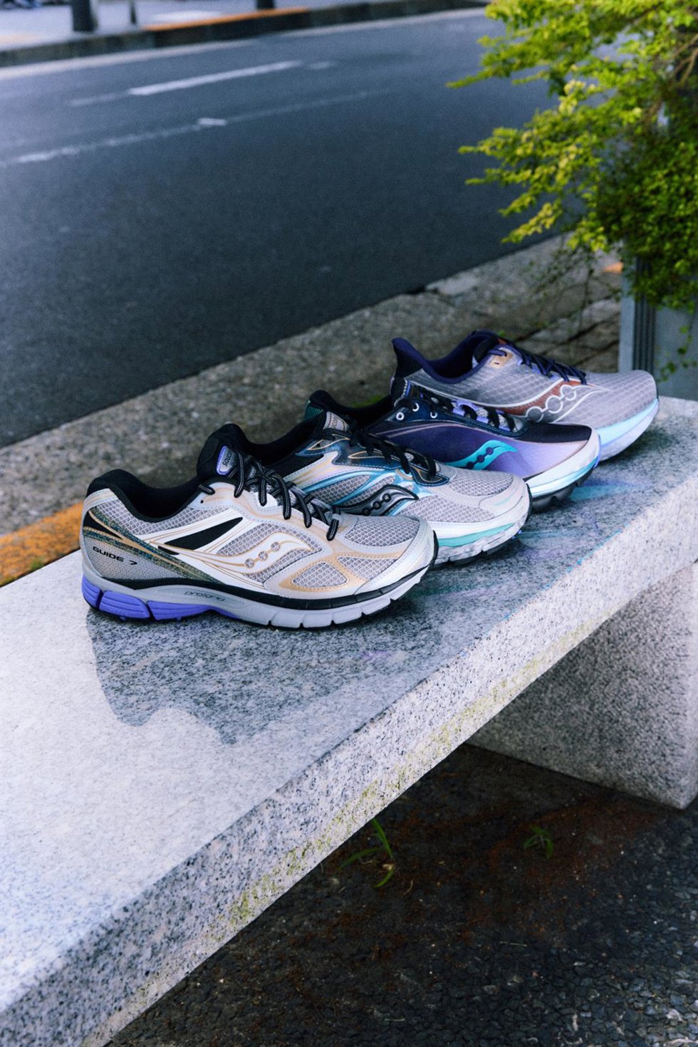 Archivo - Saucony se inspira en el diseño urbano de Tokio en su nueva colección de zapatillas Daikanyama.
