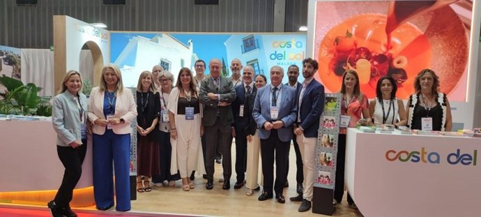 Stand de Turismo Costa del Sol en IFTM Top Resa 2026