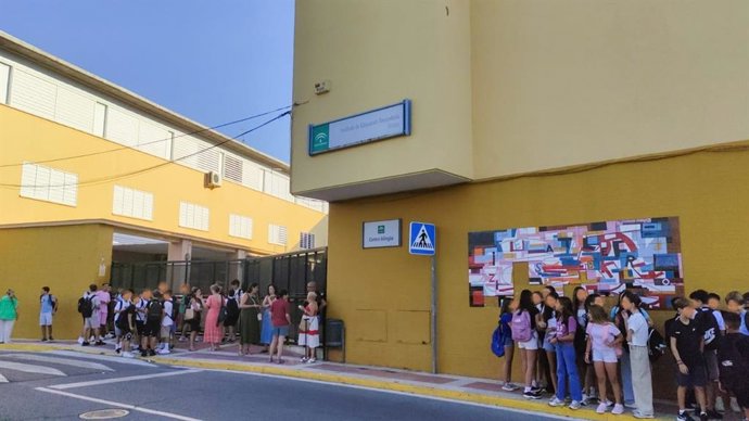Inicio del curso escolar en el IES Albero de Alcalá