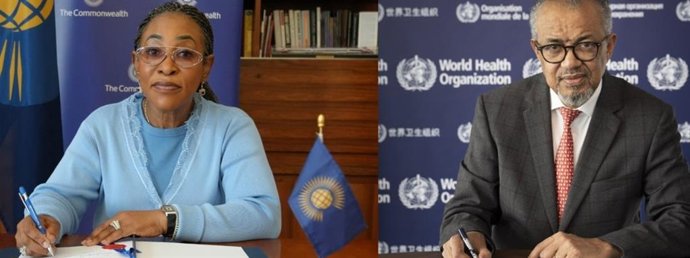 La OMS y la Secretaría de la Commonwealth renuevan su colaboración para promover la cobertura sanitaria universal