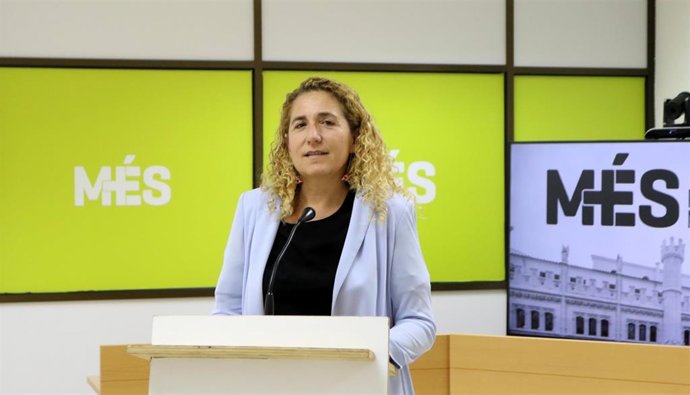 La portavoz de Més per Mallorca en en el Consell, Catalina Inés Perelló.