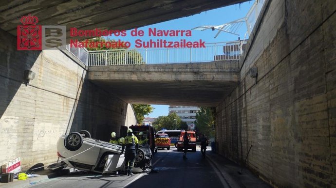 Imagen del accidente.