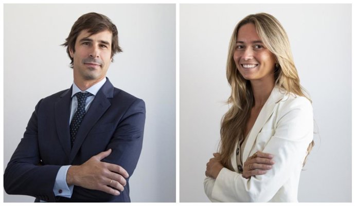 Javier de Moragas y Gabriela Pérez-Pla.