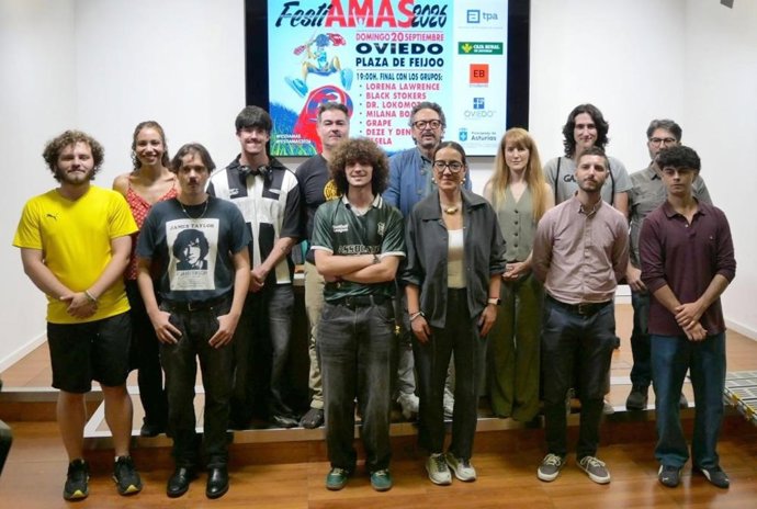 El concurso musical FestiAMAS reúne a 201 grupos y moviliza a unos 800 jóvenes en Asturias