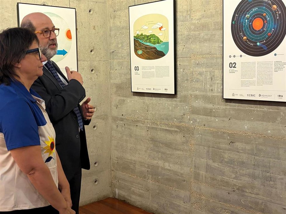 Gloria Gonzalo y Javier Gil presentan la exposición