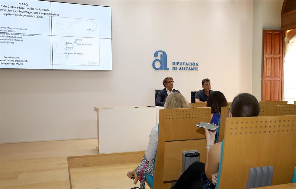 Presentación de la campaña de excavaciones del MARQ
