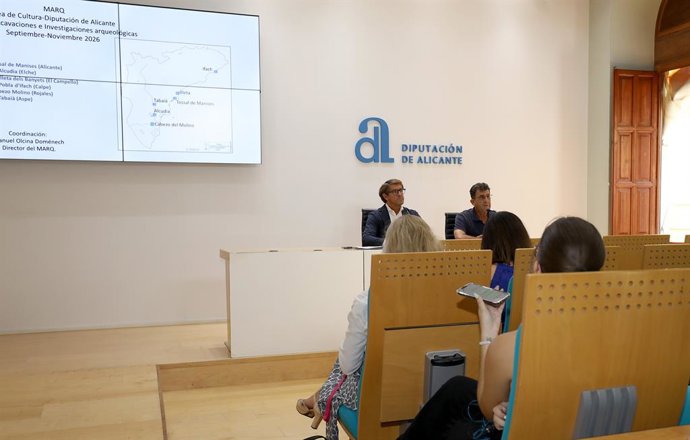 Presentación de la campaña de excavaciones del MARQ