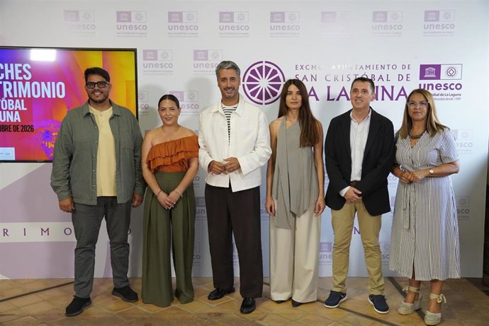 Presentación de 'Las Noches del Patrimonio' en La Laguna