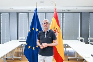 Archivo - El secretario de Estado de Medio Ambiente, Hugo Morán, durante la celebración de la reunión técnica de coordinación para la campaña estatal contra los fuegos, a 9 de julio de 2026, en Madrid (España). Morán asiste a esta sesión de trabajo desarr