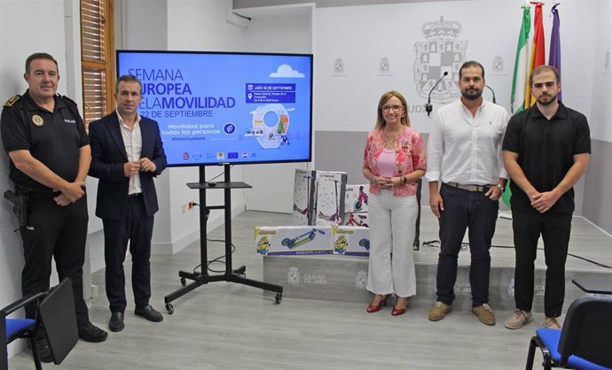 Presentación de la programación del Ayuntamiento con motivo de la Semana Europea de la Movilidad.