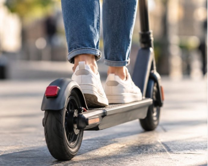 Patinete eléctrico.