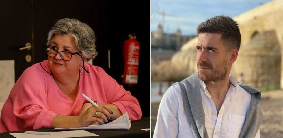 Archivo - Los coordinadores de Movimiento Sumar Córdoba, Lola Alcaide y Antonio Morel.