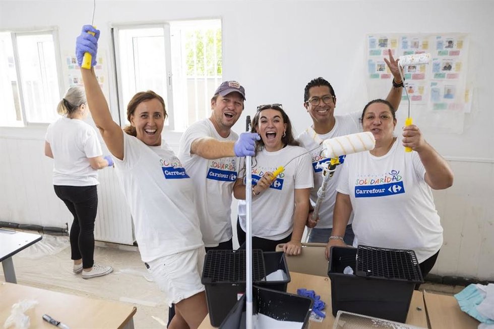 Fundación Solidaridad Carrefour celebra su tradicional 'Día de la Buena Gente' al servicio de ASPACE Rioja