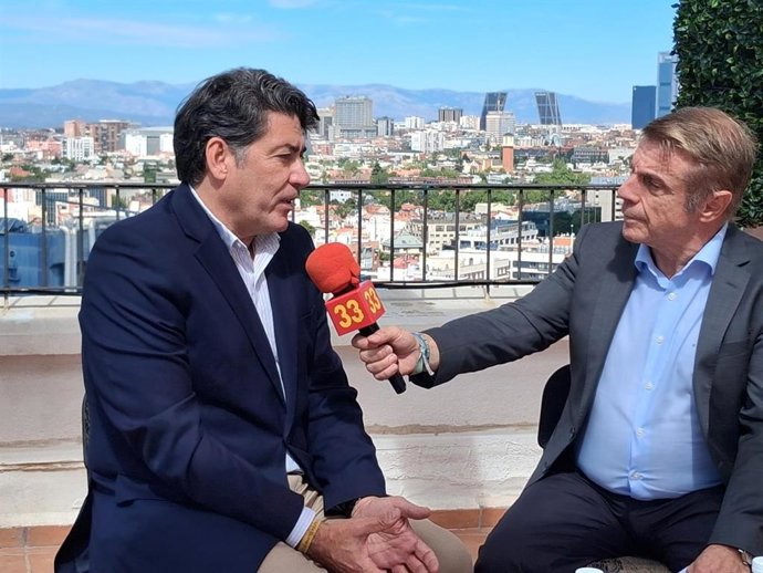 El concejal presidente del distrito madrileño de Hortaleza, David Pérez