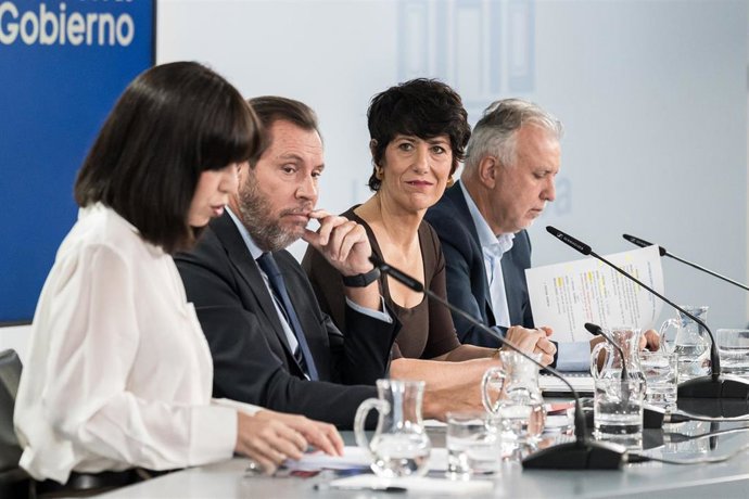 Rueda de prensa tras el Consejo de Ministros, en el Palacio de la Moncloa, a 15 de septiembre de 2026, en Madrid (España). 