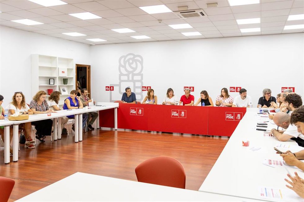 La Ejecutiva Provincial del PSOE Zaragoza