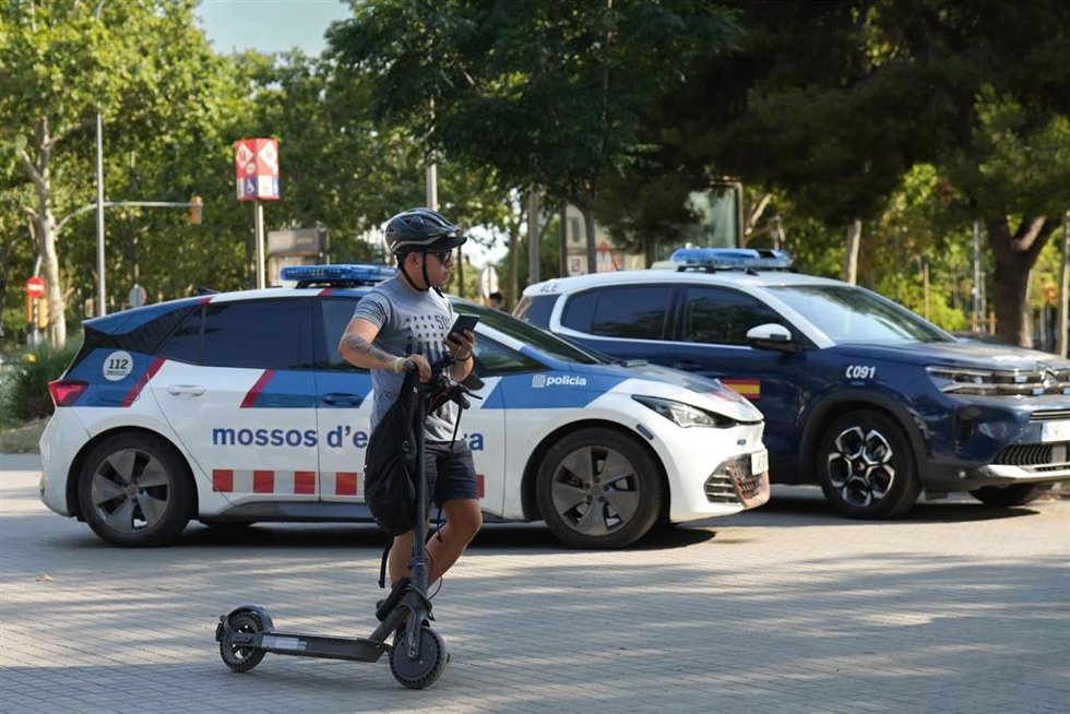 Archivo - Patrullaje de Mossos d'Esquadra.