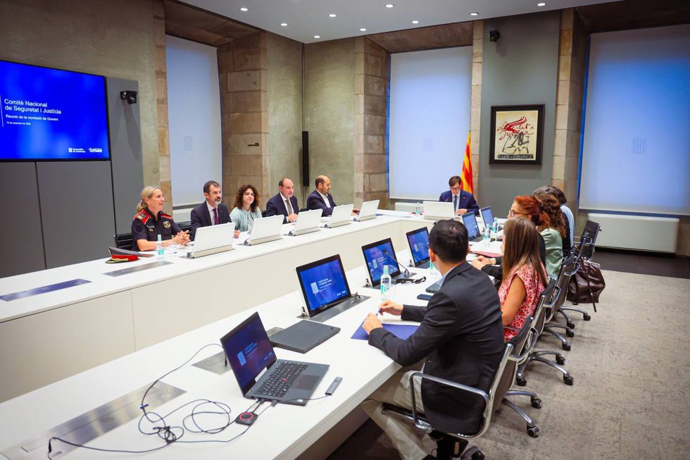 Reunión del Comitè de Seguretat i Justícia