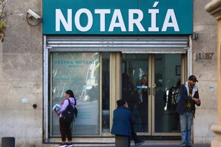 Santiago, 3 de julio 2025. Tematicas de notaria, luego de que el senado aprobara y despachara la ley de reforma al sistema notarial. Jonnathan Oyarzun/Aton Chile