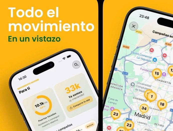 Más Madrid lanza la 'app' Movimiento Madrid