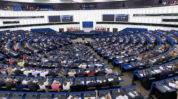 Votación a mano alzada del Parlamento Europeo sobre el CBAM