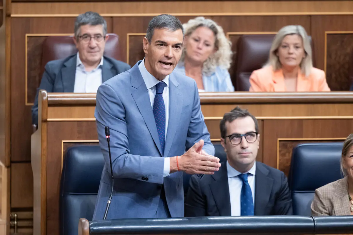 Pedro Sánchez en el Congreso