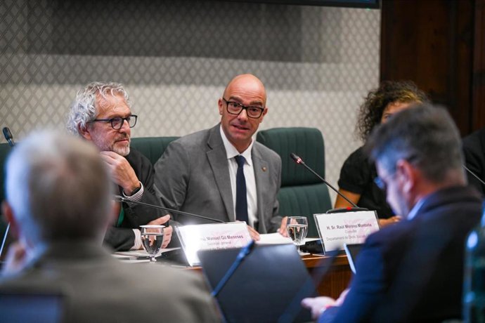 El conseller de Derechos Sociales e Inclusión de la Generalitat, Raúl Moreno