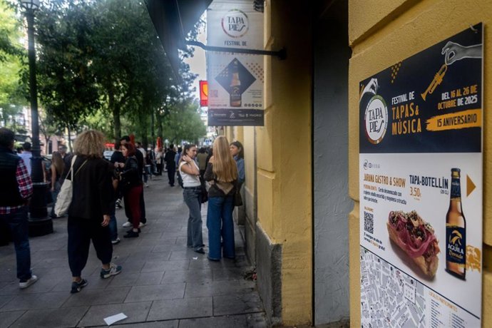 Archivo - Archivo.- Festival Multicultural de Tapas y Música en Lavapiés 'Tapapiés' en Lavapiés