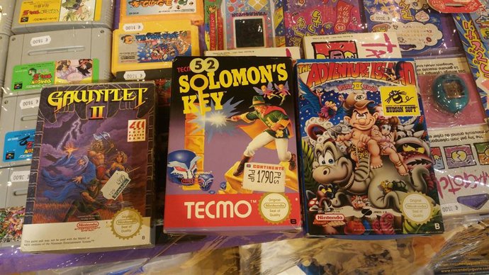 Videojuegos vintage en Vallsur